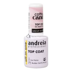   Andreia Top Coat Lak na Nechty Fixer Nº 02 Mliečne Rúžová, 10.5ml