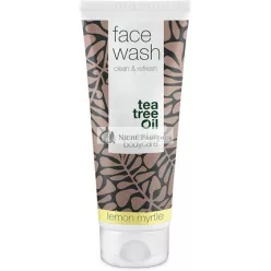   Čistiaca pena na tvár 100ml s olejom z čajovníka a citrónovou myrtou pre mastnú pleť