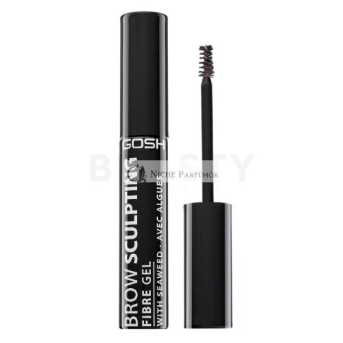 Gosh Brow Sculpting Fibre Gel gél na obočie 001 Nutmeg 8 ml