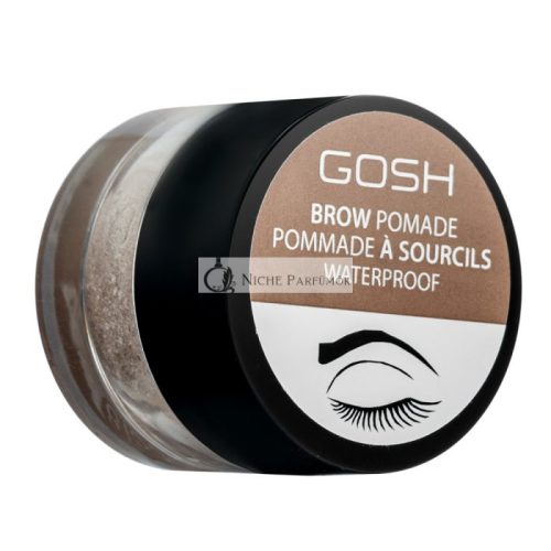 Gosh Brow Pomade pomáda na obočie 002 Greybrown 4 ml