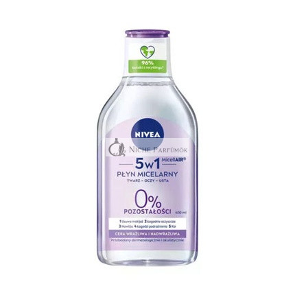 NIVEA Micelárna voda pre citlivú pokožku 400ml