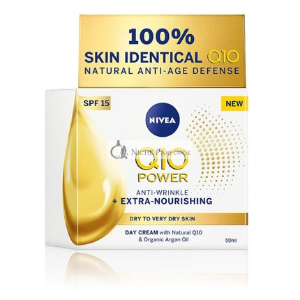 Q10 Power Proti vráskam + Extra výživný SPF15 Denný krém