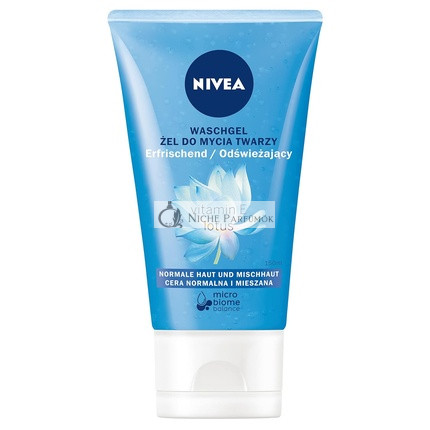 NIVEA Čistiaci gél pre normálnu a zmiešanú pleť, 150ml