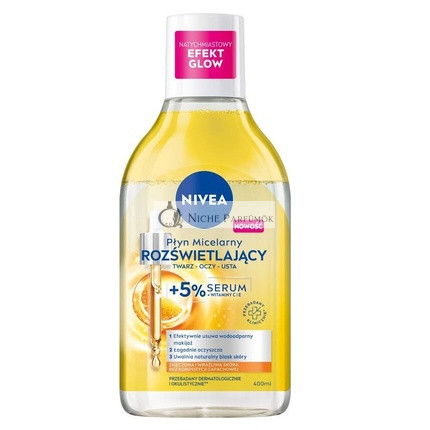 Nivea Micelárna čistiaca voda pre citlivú a unavenú pleť, 400ml