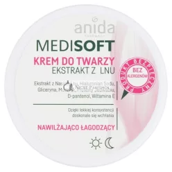   Anida Medisoft Hydratačný a Upokojujúci Krém na Tvár, 100ml