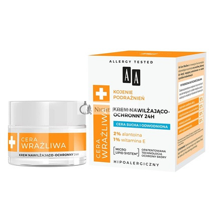 AA Cera Sensitive Hydratačný Ochranný Krém pre Všetky Typy Pleti, 50ml