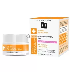   AA Cera Sensitive Polotučný Krém Pre Všetky Typy Pleti 50ml