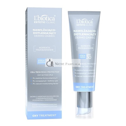 L'biotica Estetic Clinic OXY Treatment Hydratačný Dermo Krém na Deň SPF30, 35ml