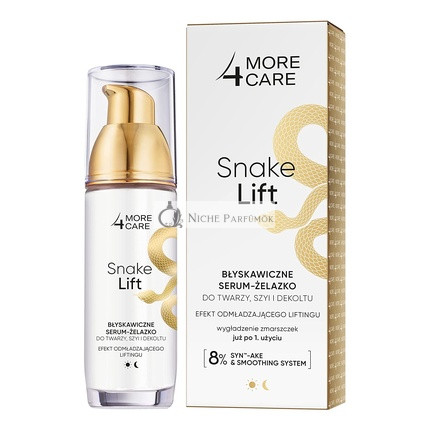 More4Care Hadíkový Lift Blitz Sérum na Tvár, Krk a Dekolt, 35ml