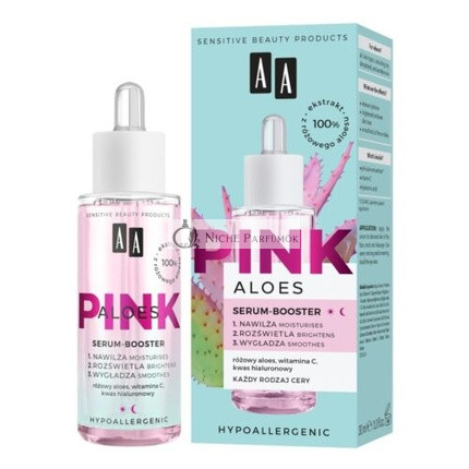 AA Aloe Rúžové Pleťové Sérum 30ml