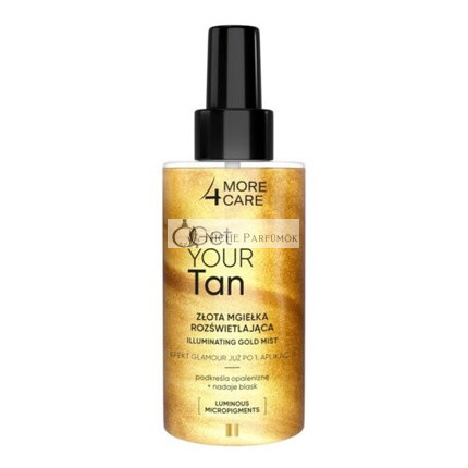 Get Your Tan! Zlatý Rozjasňujúci Sprej 150ml, More4Care