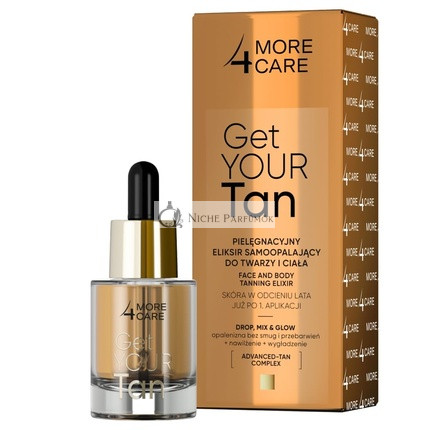More4Care Elixír na Opálenie na Tvár a Telo 15ml