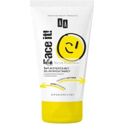 AA Face It! 3in1 Čistiaci gél na tvár, 150ml
