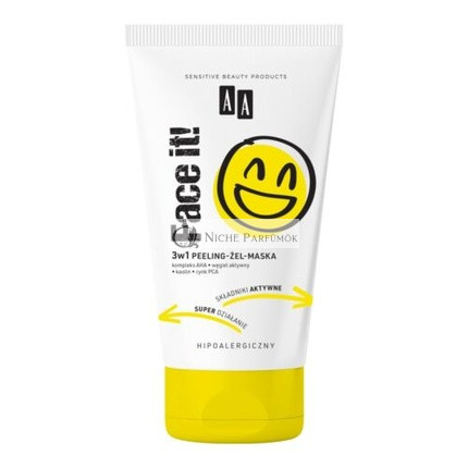 Face It! 3 v 1 Peeling Gélová Maska, 150ml