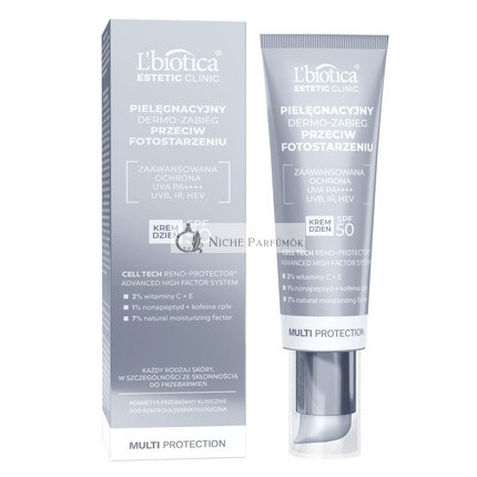 L'biotica Estetic Clinic MULTI Protection Dermo Treatment Denný Krém SPF50 35ml