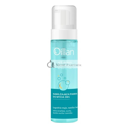 Oillan Hydratačná čistiaca pena 3v1, 200ml