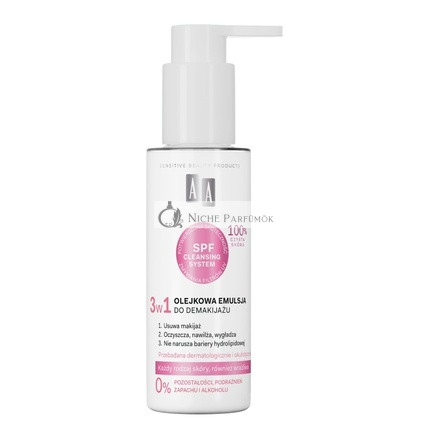 Aapure Derma Olej Emulzia na Odstránenie Make-upu 3 v 1, 150ml