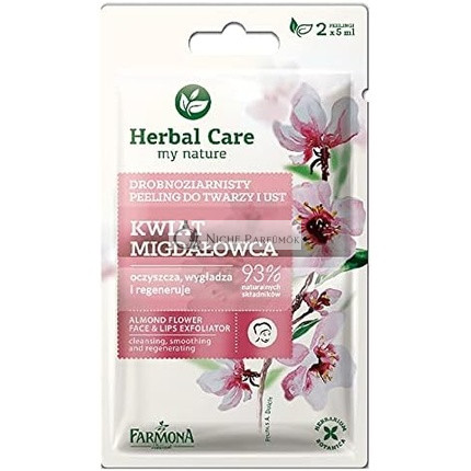 Farmona Herbal Care my Nature Mandľový Kvet Exfoliátor na Tvár a Pery 5ml