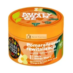   TUTTI FRUTTI Revitalizujúci Telový Cukrový Peeling Pomaranč a Mäta, 300g