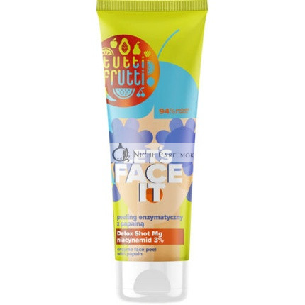 Tutti Frutti Prírodný enzýmový peeling na tvár s papainom a niacínamidom, 100ml