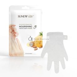   SunewMed+ Vyživujúca Krémová Maska na Ruky Sladká Mandľa Kráľovský Želly