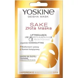 Yoskine Geisha Mask Sake Zlatá Čistiaca Maska
