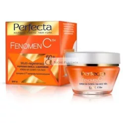   DAX FENOMEN C Denný a Nočný Krém proti Vráskam s Vitamínom C a Ceramidmi, 60ml + 50ml