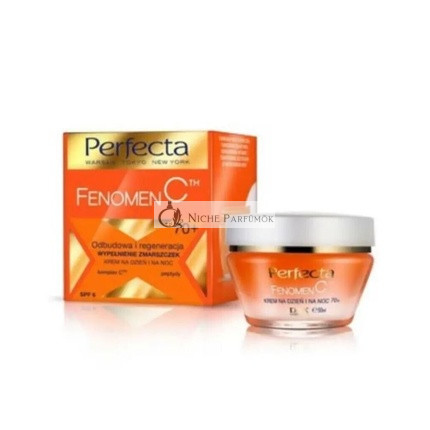 Perfecta Fenomen C70+ Krém Druhá Koža Efekt Hlboké Lifting Hydratačný 50ml, 50ml