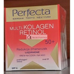   Perfecta Multi-Kolagén RETINOL Pevný Krém na Tvár proti Vráskam 50+, fóliový