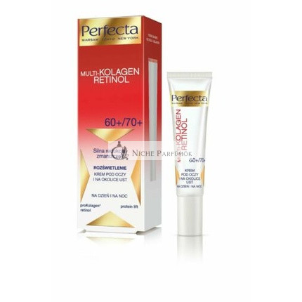 Perfecta Multi-Kolagén Retinol 60+/70+ Krém na Redukciu Vrások a Rozjasnenie 15ml