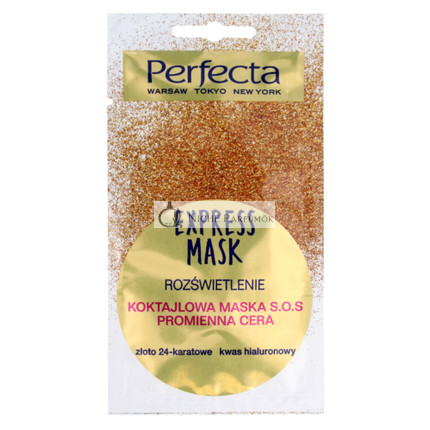 Perfecta Express Mask S.O.S. Osvetľujúci koktailová maska