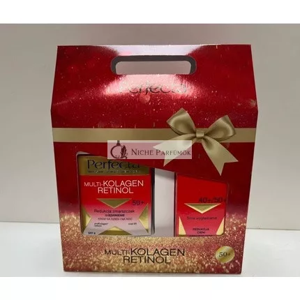 Perfecta Darčeková Sada Multi-Collagen Retinol 50+ Denný/Nocný Krém 50ml, Očný Krém 15ml