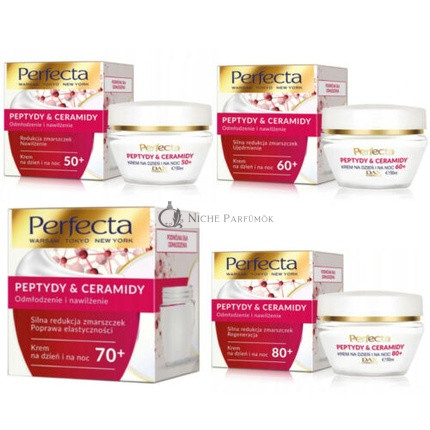 Perfecta Peptid Ceramid Anti-Aging Denný a Nočný Krém, 50ml