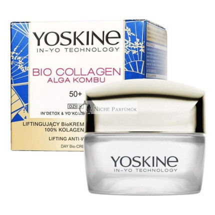 Yoskine Bio Kolagén Alga Kombu 50+ Lifting Bio Krém
