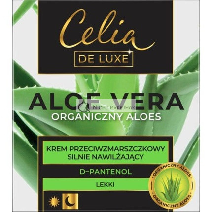 Celia De Luxe Aloe Vera Ľahký proti starnutiu denný a nočný krém 50ml