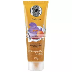  Planet Essence Ayurvédsky Telový Peeling s Ašvagandhou a Šafránom 250ml