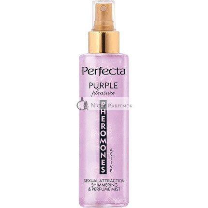 Perfecta Pheromones Aktív Parfumovaný Telový Sprej Fialová Rozkoš