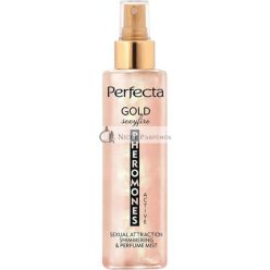   Perfecta Pheromones Aktív Parfumovaná telová hmla Gold Sexyfire, 100 ml