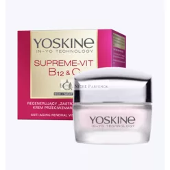   Yoskine Supreme-Vit B12 & C Anti-Aging Obnovujúci Nočný Krém, 50ml