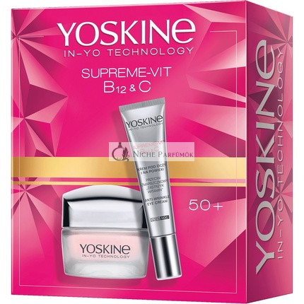Yoskineset Supreme-Vit B12c Hydratačný Anti-Aging Krém 50ml a Očný Krém 15ml