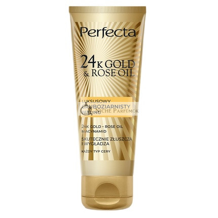 Perfecta 24k Zlatá Ruža Hrubý Čistiaci Peeling na Tvár 75ml