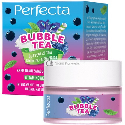 Butterfly Tea Bubble Tea Hydratačný a Rozjasňujúci Krém, 50ml
