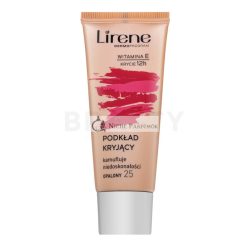  Lirene Vitamin E High-Coverage Liquid Foundation 25 Tanned fluidný make-up proti nedokonalostiam pleti 30 ml