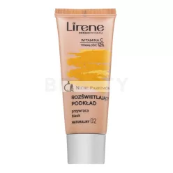   Lirene Brightening Fluid with Vitamin C 02 Natural fluidný make-up pre zjednotenie farebného tónu pleti 30 ml