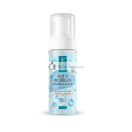 Lirene Aqua Bubbles Hyalurónová Kyselina 4D Hydratačná Umývacia Pena, 150ml