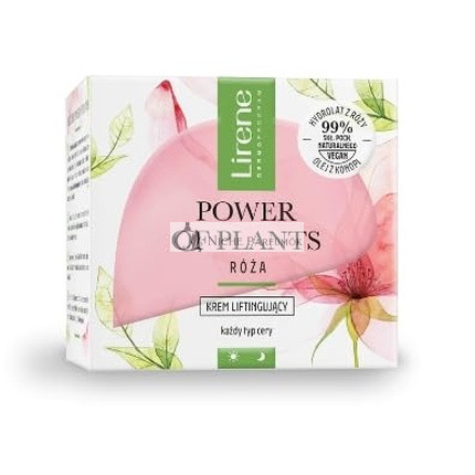 Lirene Sila rastlín Rúžový liftingový krém, 50 ml