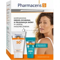   Pharmaceris S Barrier Set Telo Balsam 150 Ml Upokojujúci-Regeneračný Balsam 50 Ml