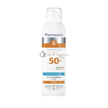Pharmaceris S Ochranná emulzia pre dojčatá a deti SPF 50, 150 ml