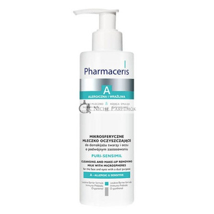 Pharmaceris A-Allergic Puri-Sensimil Mlieko na odlíčenie, 190ml