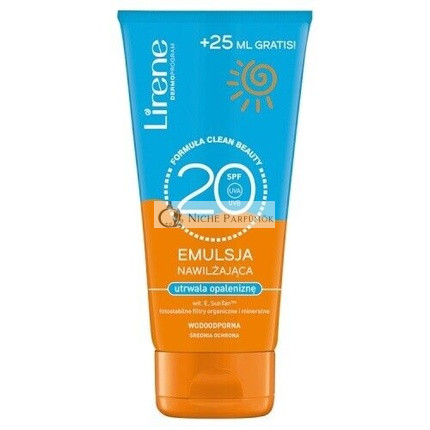 Lirene Opaľovacia Hydratačná Emulzia SPF20, 175ml